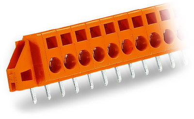 PCB terminal block 2.5 mm² Pin spacing 5.08 mm orange