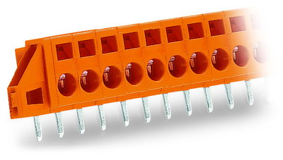 PCB terminal block 2.5 mm² Pin spacing 5.08 mm orange