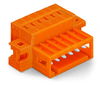 1-conductor male connector CAGE CLAMP® 1.5 mm² orange