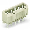 THT male header 1.2 x 1.2 mm solder pin straight light gray