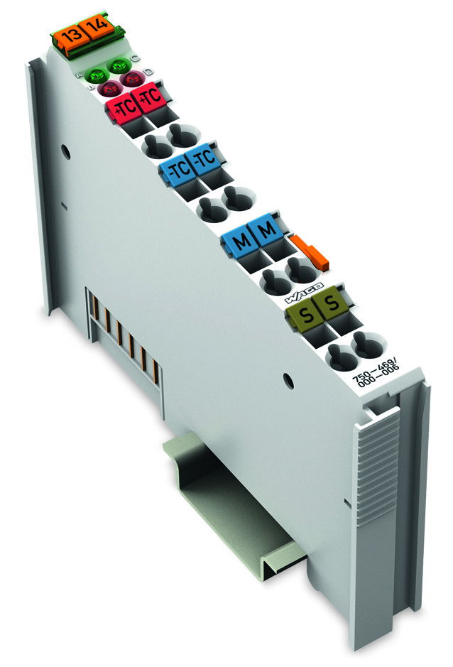 2-channel analog input Thermocouple J Diagnostics light gray