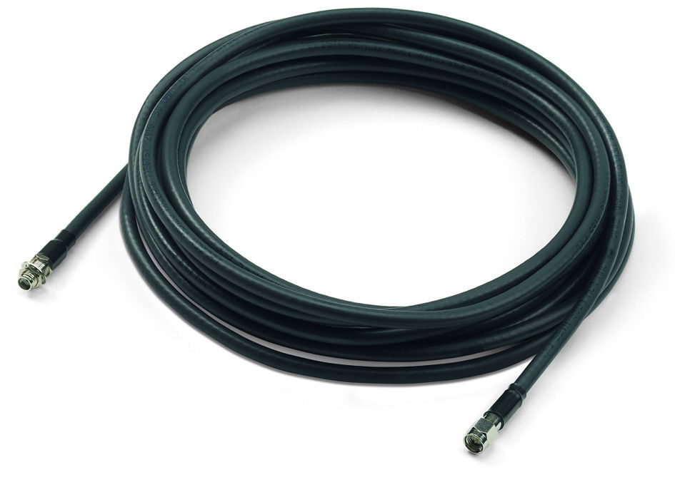 Connecting cable with SMA socket and SMA plug Cable length 3 m Cable type H155