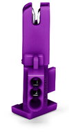 Socket module without ground contact 1-pole violet