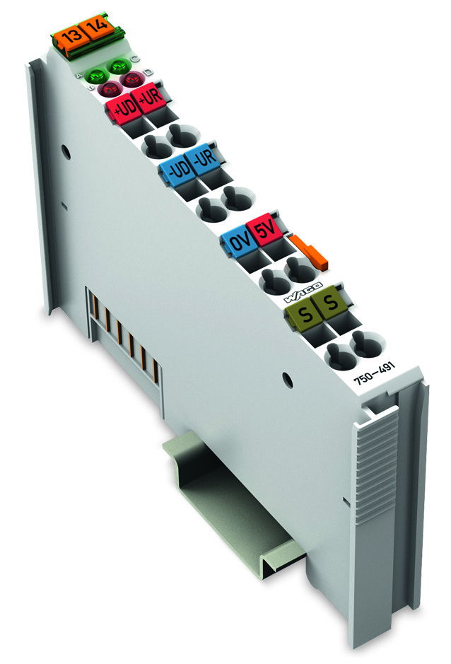 1-channel analog input Resistor bridges (strain gauge) light gray