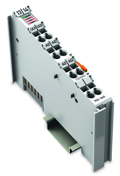 2-channel vibration velocity/bearing condition monitoring VIB I/O light gray