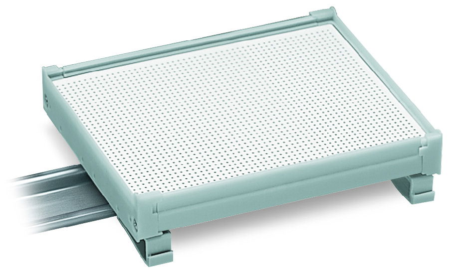 Mounting carrier for PCBs gray