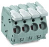 PCB terminal block lever 6 mm² gray
