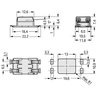 Through-Board SMD PCB Terminal Block 0.75 mm² Pin spacing 6.5 mm white