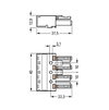 Socket 4-pole Cod. A black
