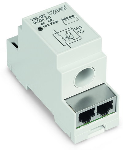 Current signal conditioner Current input signal: 50 AAC Modbus RTU