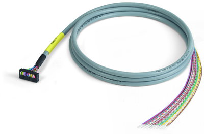 Connection cable 20-pole Pluggable connector per DIN 41651