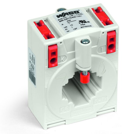 Plug-in current transformer Primary rated current: 400 A Secondary rated current: 1 A