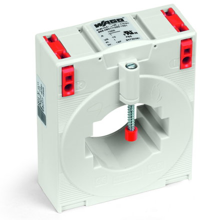 Plug-in current transformer Primary rated current: 400 A Secondary rated current: 1 A