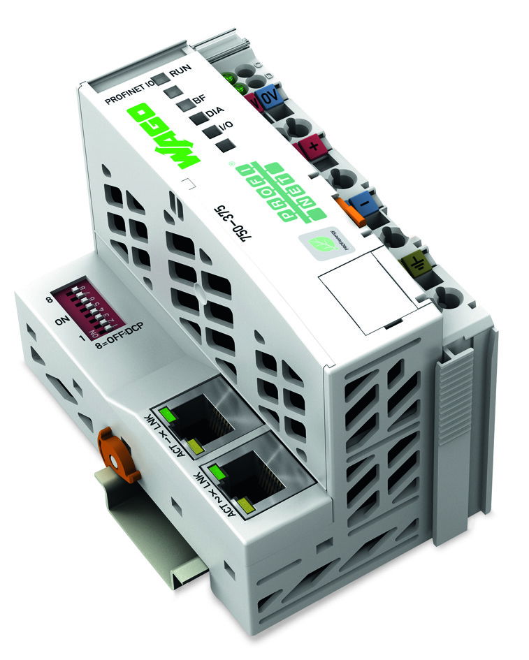 Fieldbus Coupler PROFINET IO 3rd Generation Ext. Temperature light gray