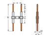 Board-to-Board Link Pin spacing 8 mm 2-pole white