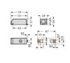 SMD PCB terminal block 0.5 mm² Pin spacing 3 mm white
