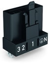Plug for PCBs straight 5-pole black