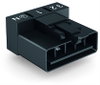 Plug for PCBs angled 5-pole black