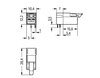 Plug for PCBs angled 2-pole black