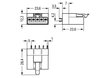 Plug for PCBs straight 5-pole black