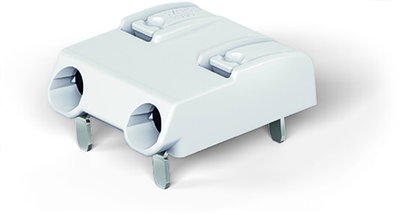 THR PCB terminal block push-button 0.75 mm² white