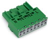 Socket 4-pole Cod. Q green