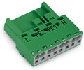 Plug 4-pole Cod. Q green