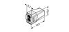 PUSH WIRE® splicing connector for solid conductors max. 4 mm² multi-colored