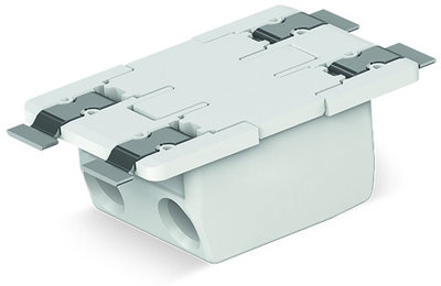 Through-Board SMD PCB Terminal Block 0.75 mm² Pin spacing 6.5 mm white
