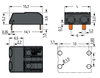 THR PCB terminal block push-button 1.5 mm² black