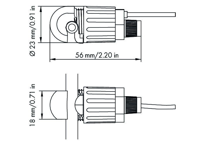 Power tap with fuse 10 mm² (8 AWG) - 16 mm² (6 AWG) – Image 2 of 2
