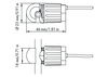 Power tap without fuse 10 mm² (8 AWG) - 16 mm² (6 AWG)