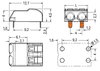 THR PCB terminal block push-button 0.75 mm² white