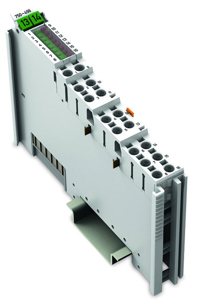 8-channel analog input 0/4 … 20 mA Single-ended light gray
