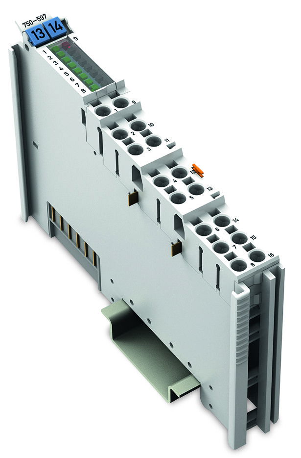 8-channel analog output 0 … 10 V/±10 VDC