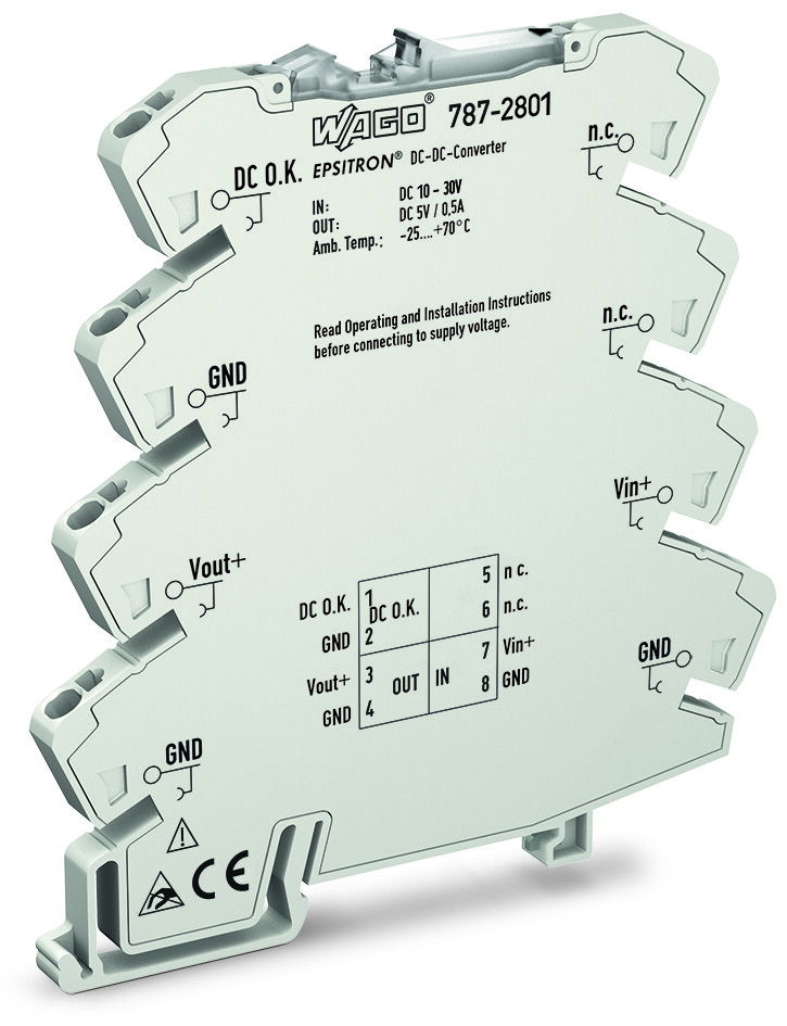 DC/DC Converter 24 VDC input voltage 5 VDC output voltage