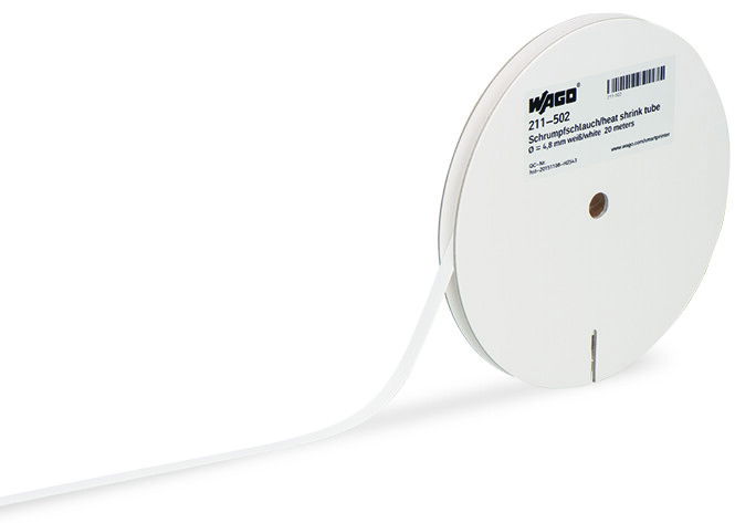 Shrink tube for Smart Printer Unshrunk diameter: 2.4 mm white