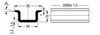 Carrier rail plastic 35 x 15 mm light gray
