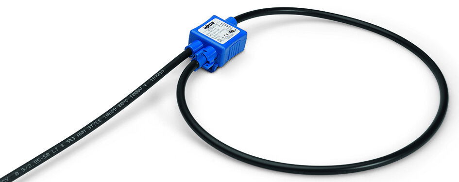 Rogowski coil Primary rated current 1000 A Output signal 22.5 mV per kA