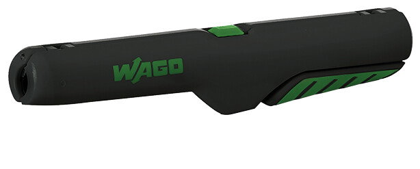 In-socket cable stripper for Ø 8 mm … 13 mm green/black