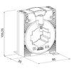 Plug-in current transformer Primary rated current: 1000 A Secondary rated current: 1 A