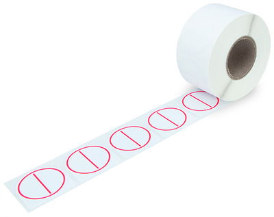 Labels for Smart Printer permanent adhesive white