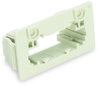 Snap-in frame for male connectors 1 part light gray