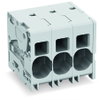PCB terminal block 16 mm² Pin spacing 10 mm gray