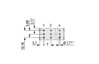THT male header 1.2 x 1.2 mm solder pin straight light gray