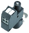 Power tap for busbar with fuse