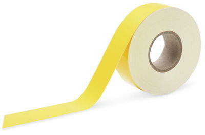 Marking strips for Smart Printer permanent adhesive yellow