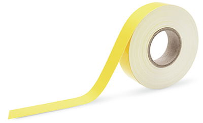 Marking strips for Smart Printer permanent adhesive yellow