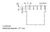 Plug for PCBs angled 5-pole black