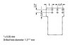 Socket for PCBs angled 3-pole black